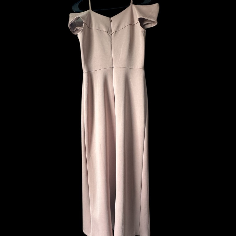 Enfocus Studio Blush One Shoulder Dress - Picture 3 of 5